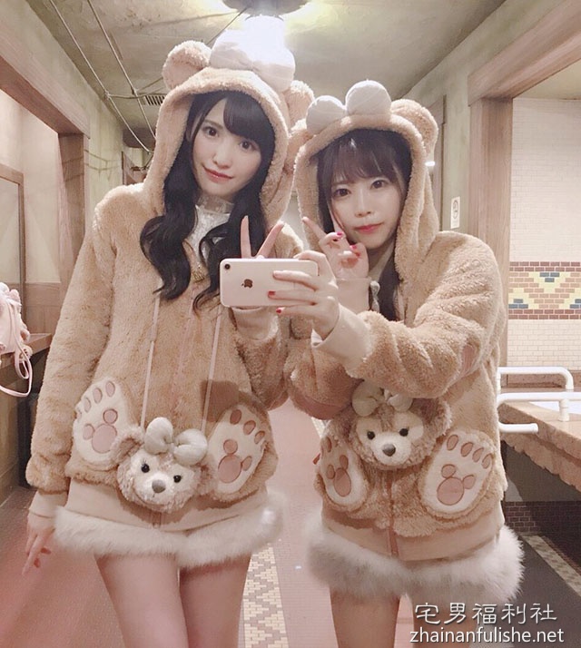 桥本有菜「双马尾扮达菲熊」,无辜大眼装可爱自拍萌翻所有人了! - 第3张 桥本有菜「双马尾扮达菲熊」,无辜大眼装可爱自拍萌翻所有人了! - 第3张