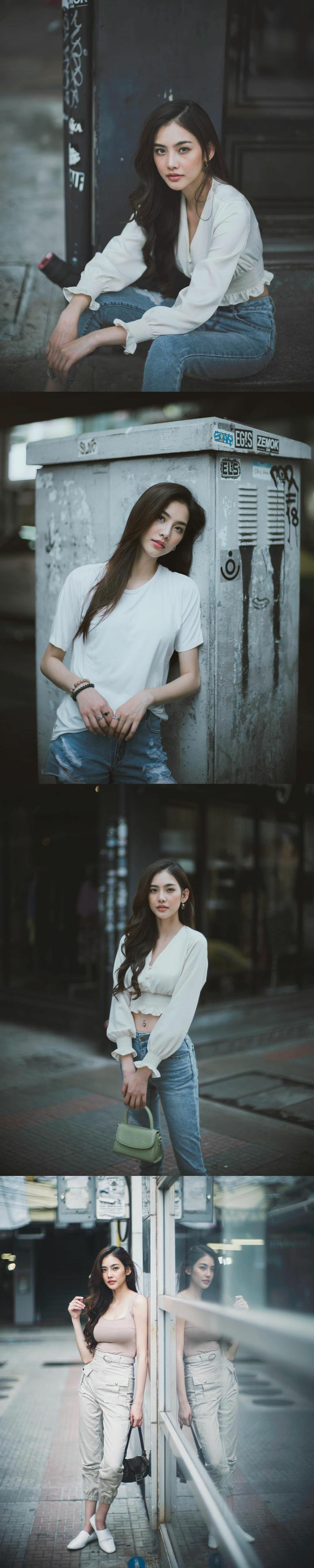 赵梦洁和泰国模特mind比起谁更好看?