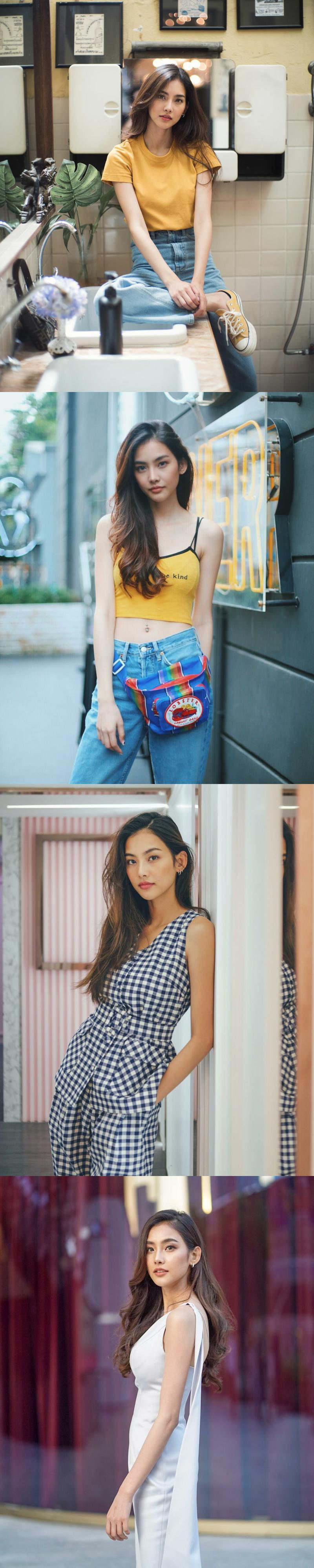 赵梦洁和泰国模特mind比起谁更好看?