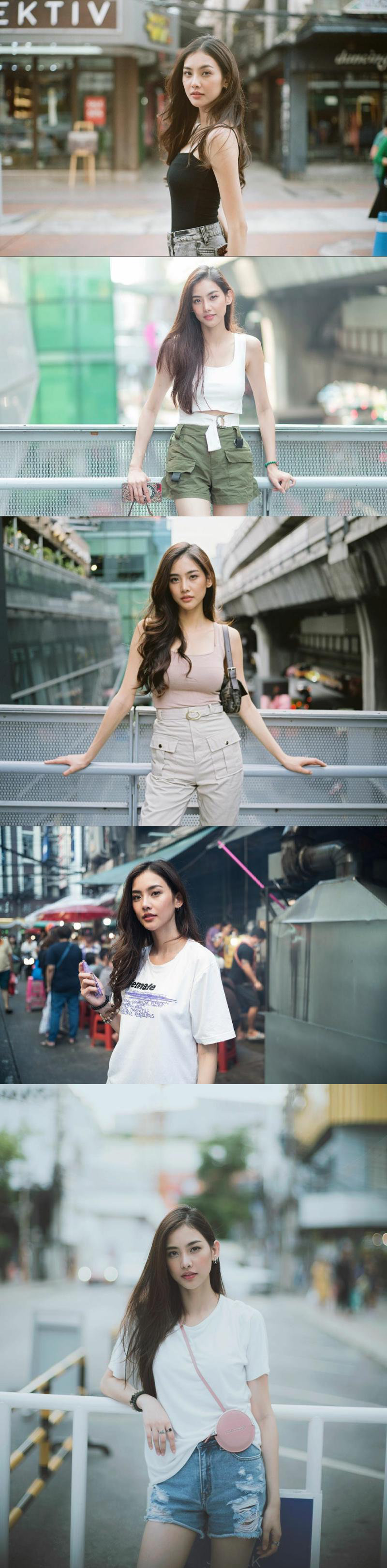 赵梦洁和泰国模特mind比起谁更好看?