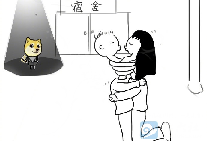 夜晚的女生宿舍楼,真实的日常