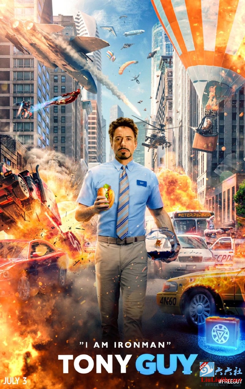 《脱稿玩家》被疯狂恶搞,换成钢铁侠竟毫无违和感?