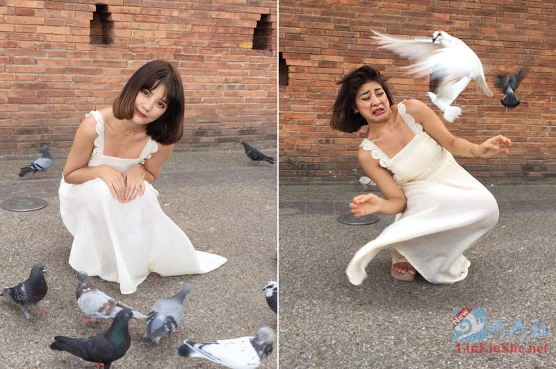 她有一个不会拍照的男友是怎样一种体验?这样做你的脚会不会抽筋?