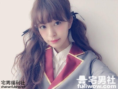 梦幻系女神萌妹「早川实季」双马尾太萌太正了-星玉馆