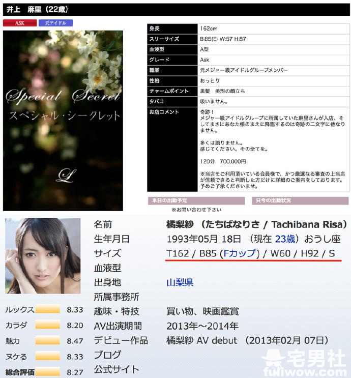 宅男女神《橘梨纱》成风俗娘，提供上门服务？-星玉馆