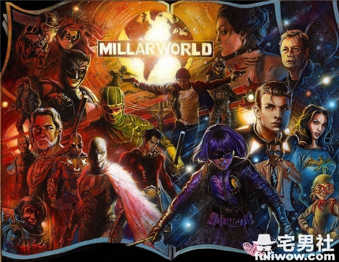 不包括海扁王、王牌特工改编权！Netflix收购马克米勒漫画出版社 - 第2张