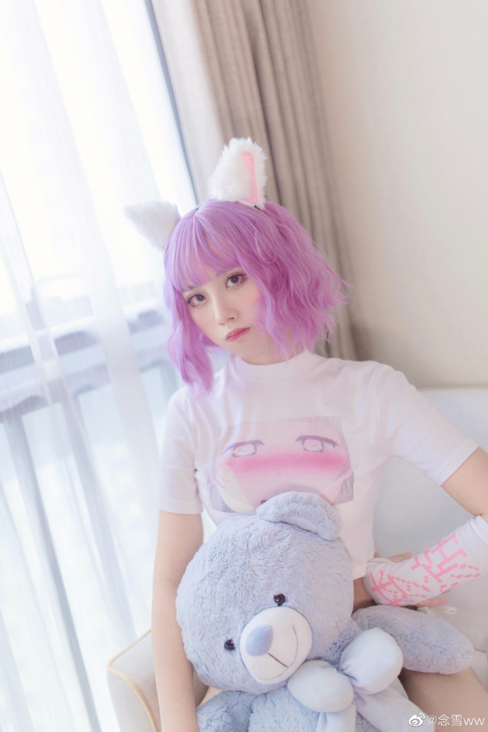 图片[8]-妹子图@念雪ww 这个可爱的猫咪我要了-星玉馆