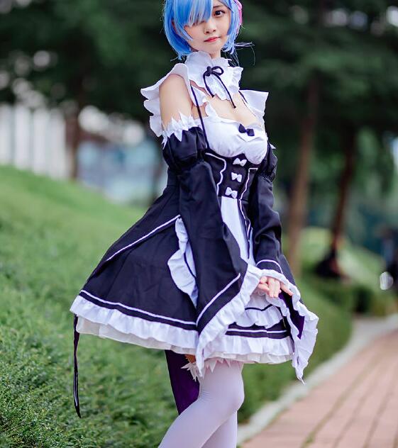 图片[5]-妹子图@伊猫子，这才是我梦中的蕾姆-星玉馆