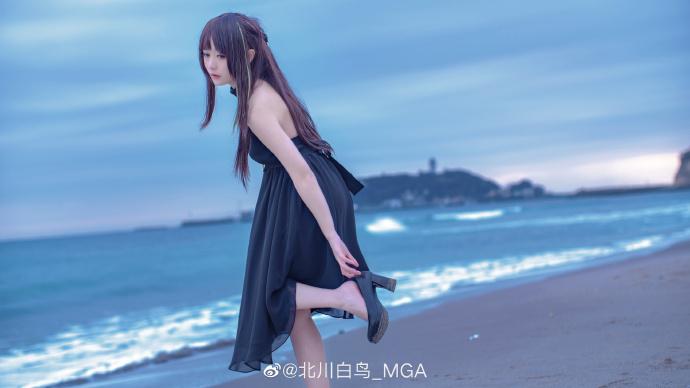 图片[4]-妹子图@北川白鸟_MG 动漫少女与小迪琴-星玉馆