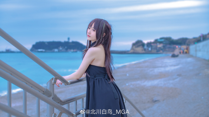 图片[8]-妹子图@北川白鸟_MG 动漫少女与小迪琴-星玉馆