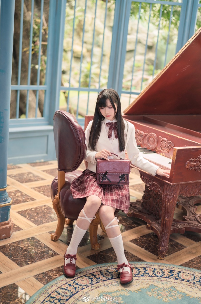 图片[8]-妹子图@傲娇98k_文青小少女-星玉馆