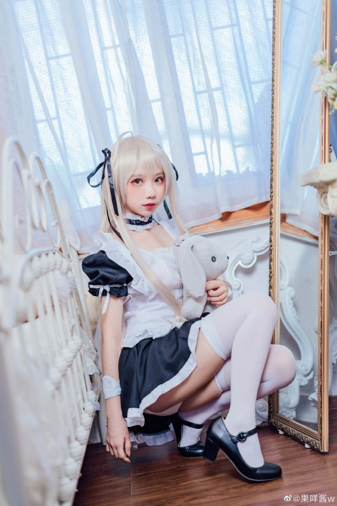 图片[6]-妹子图@果咩酱w 又是一套非常可爱的cos穹妹-星玉馆