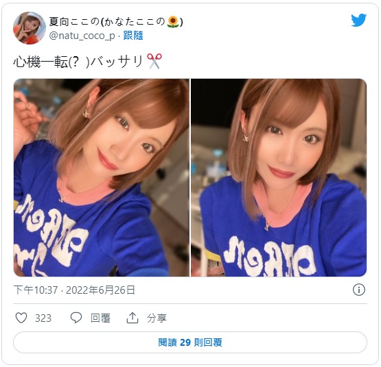 图片[3]-夏向心乃(夏向ここの)出道作号及，夏向ここの个人简介-星玉馆